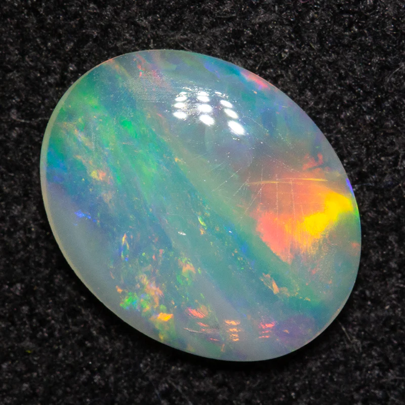 0.61 ct crystal opal 8.1x6.4x1.7mm - Image 3