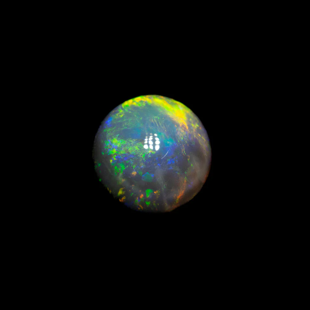 0.61 ct dark opal 5.7x5.7x3.1mm - Image 2