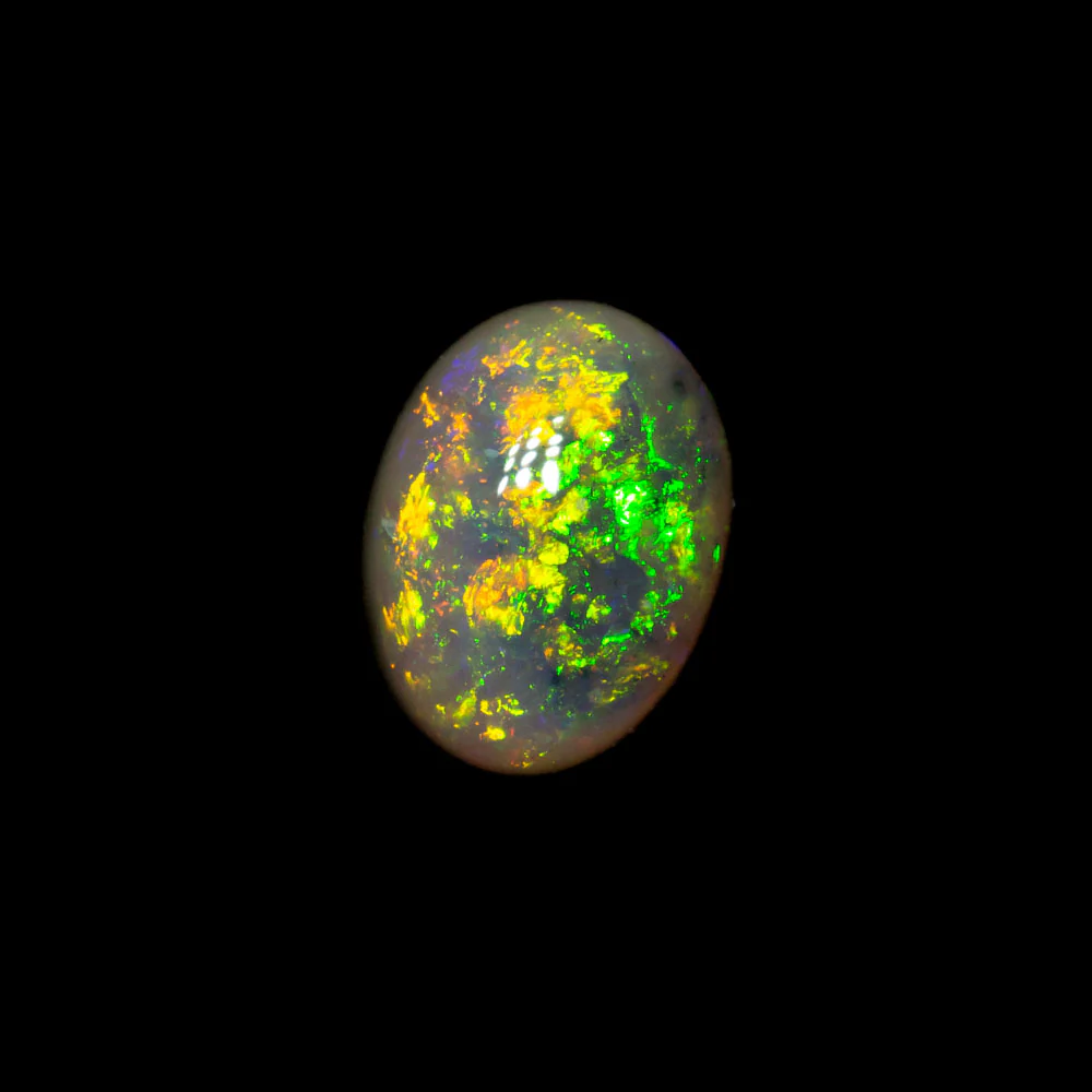 0.61 ct dark opal 6.6x4.9x2.9mm - Image 2
