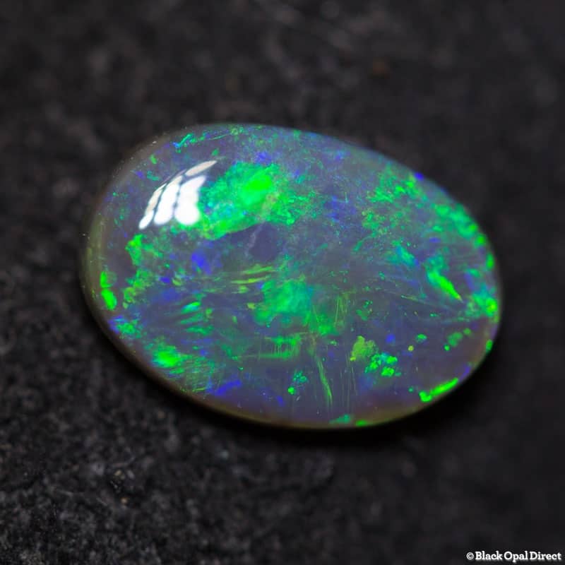 0.62 ct dark opal 7.5x5x2mm - Image 3