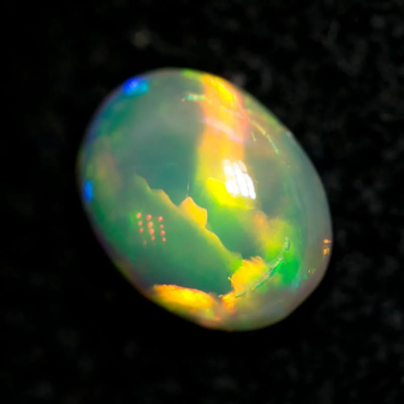 0.62ct gem crystal opal 6.5x5x3mm - Image 3