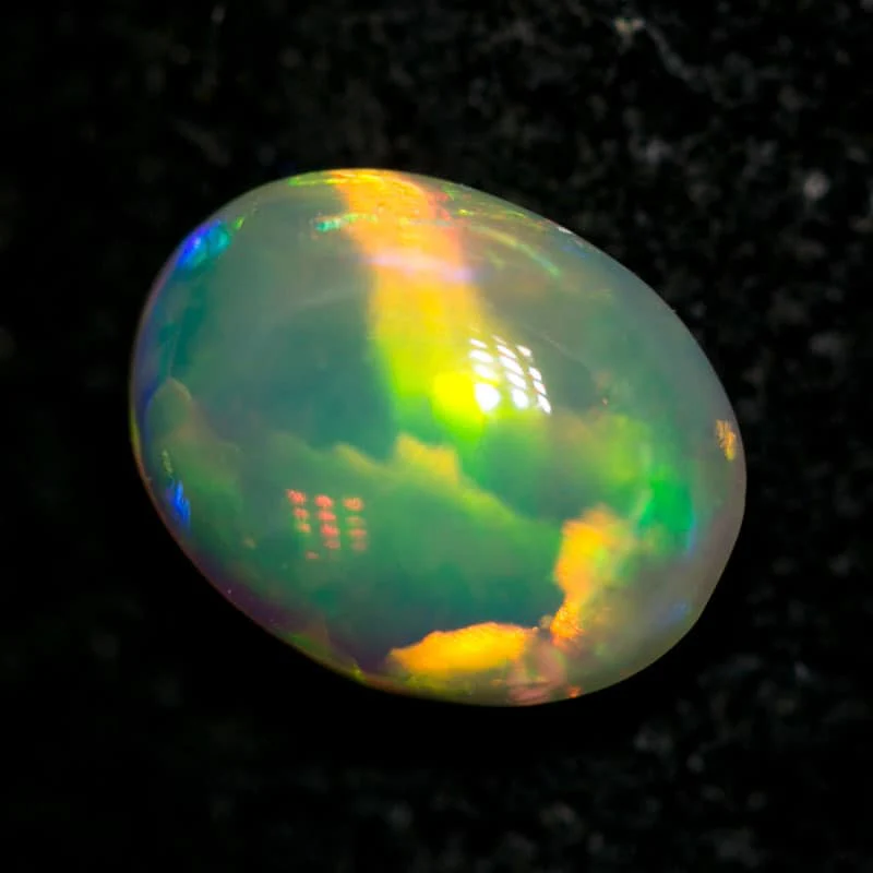 0.62ct gem crystal opal 6.5x5x3mm - Image 4
