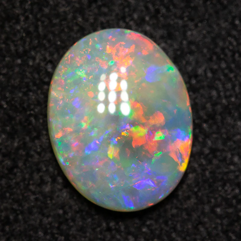 0.63 ct crystal opal 7.6x5.9x2.2mm - Image 3