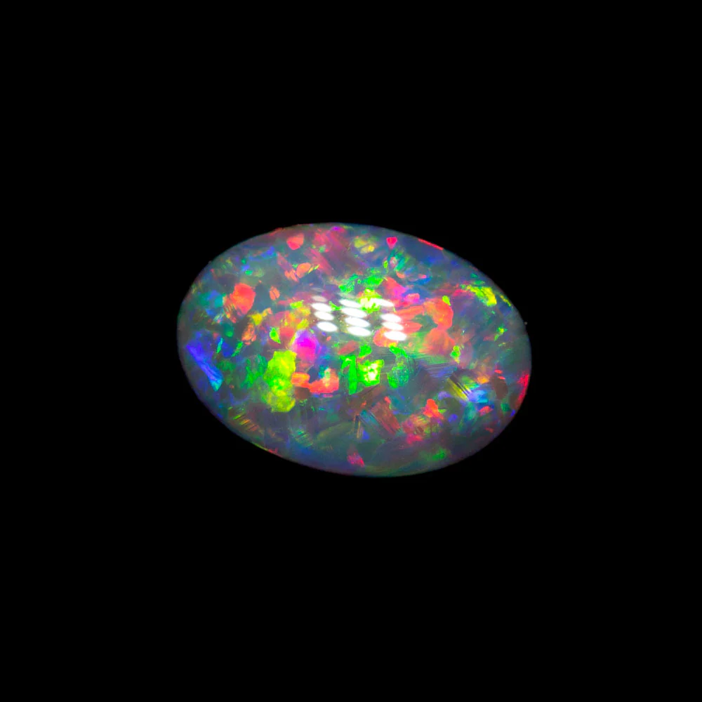 0.63 ct dark opal 6.9x4.9x2.9mm - Image 3