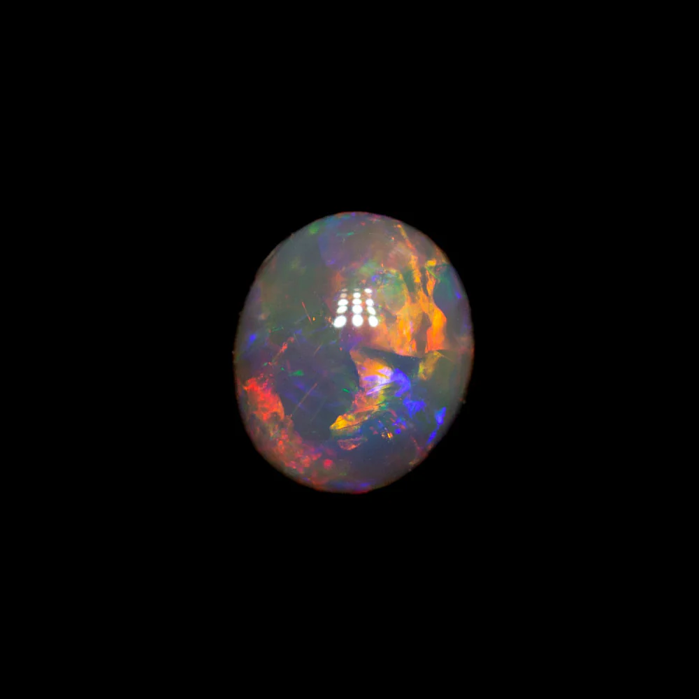 0.63 ct gem dark opal 5.7x5x3.4mm - Image 2
