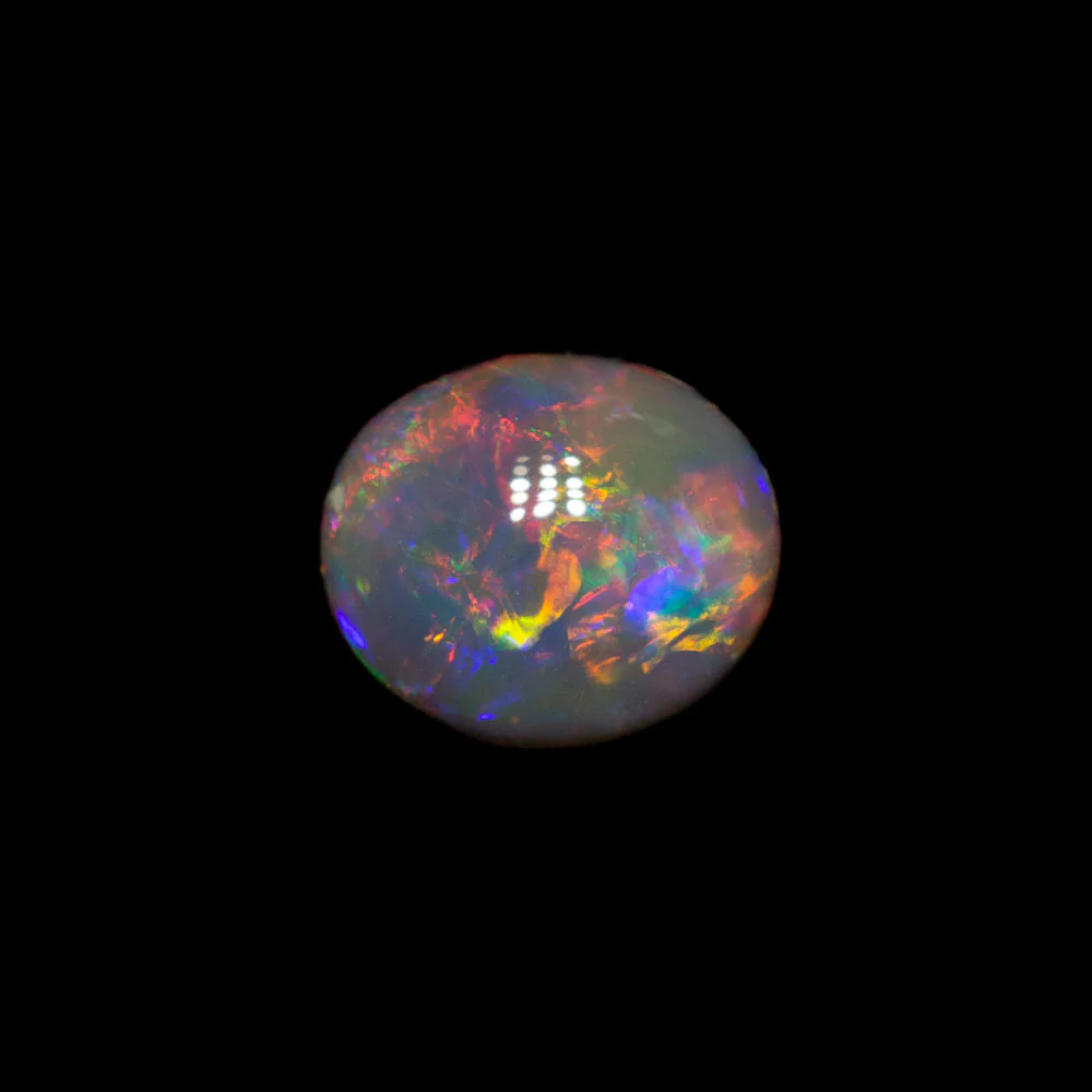 0.63 ct gem dark opal 5.7x5x3.4mm - Image 3
