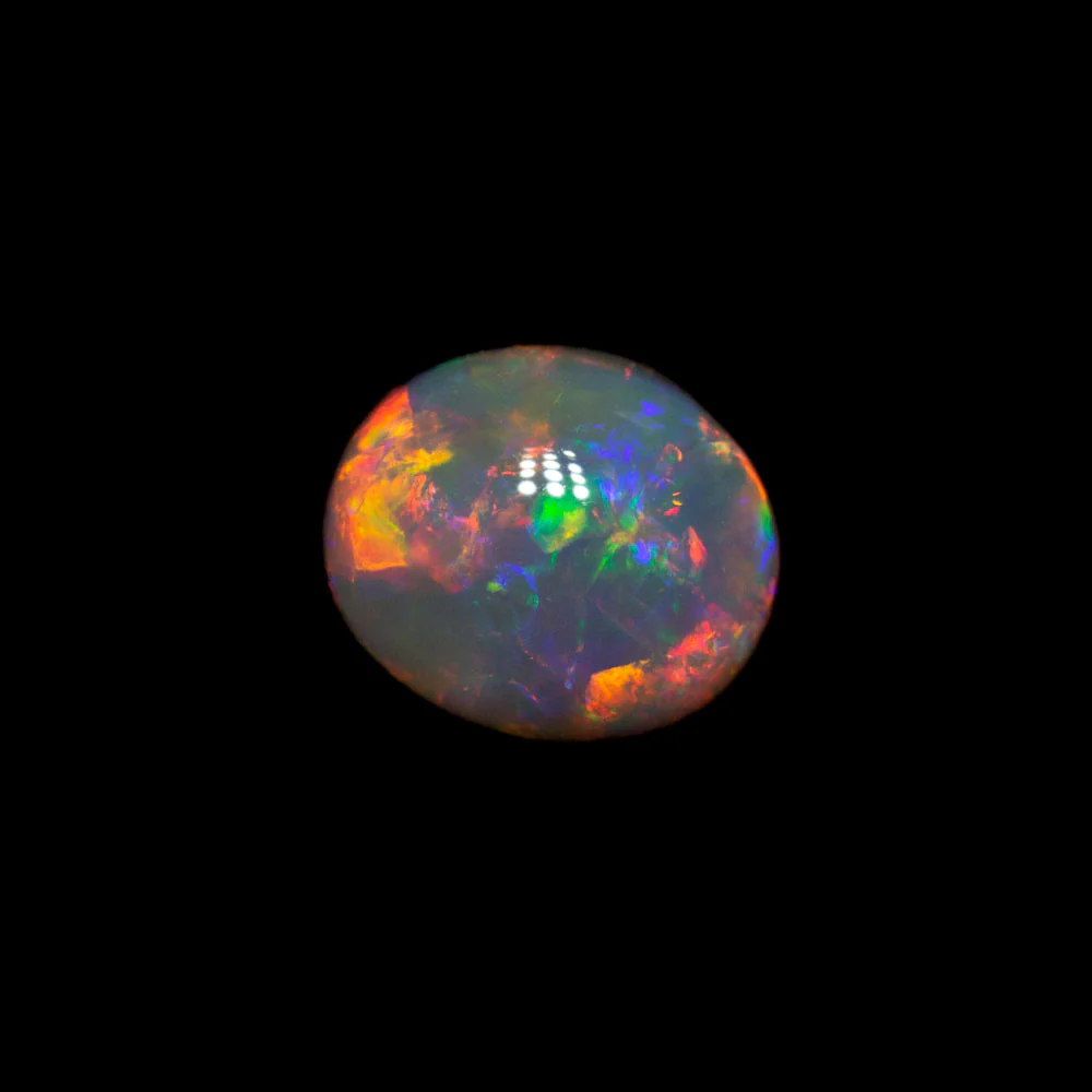 0.63 ct gem dark opal 5.7x5x3.4mm - Image 4