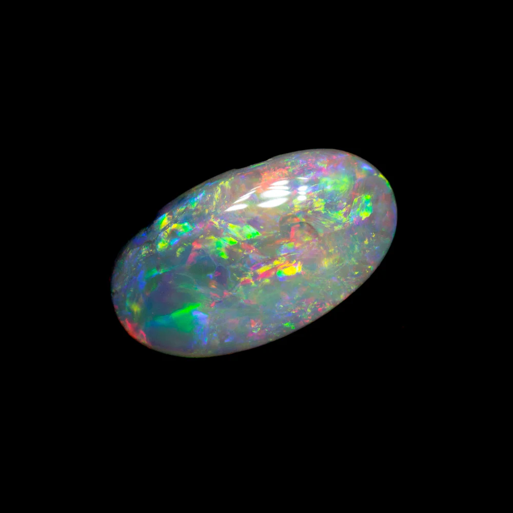 0.63 ct white opal 8.2x4.7x2.5mm - Image 2