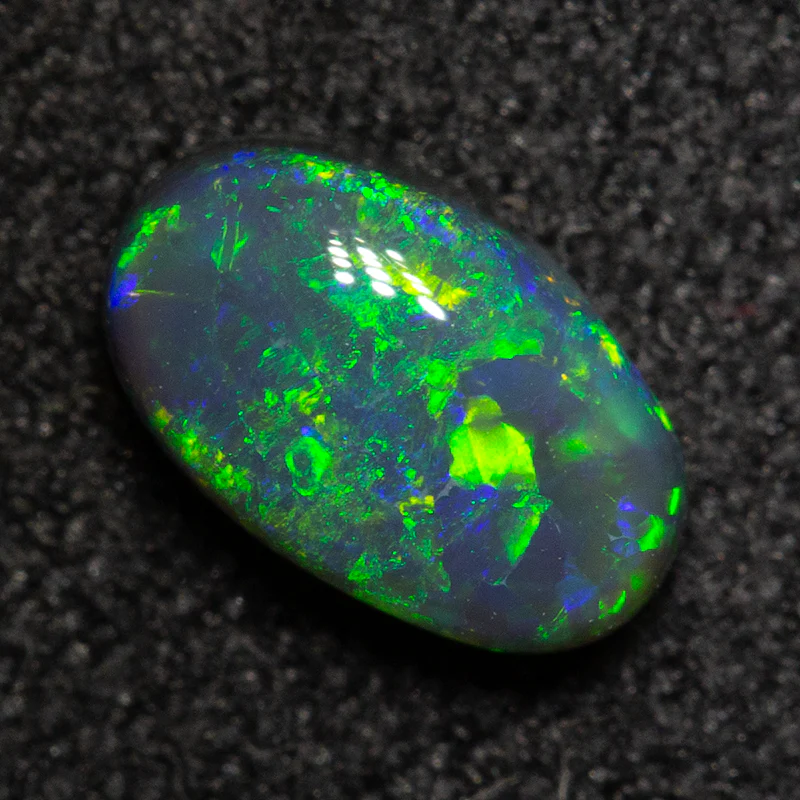 0.64 ct black opal 7.1x4.5x3.1mm - Image 3
