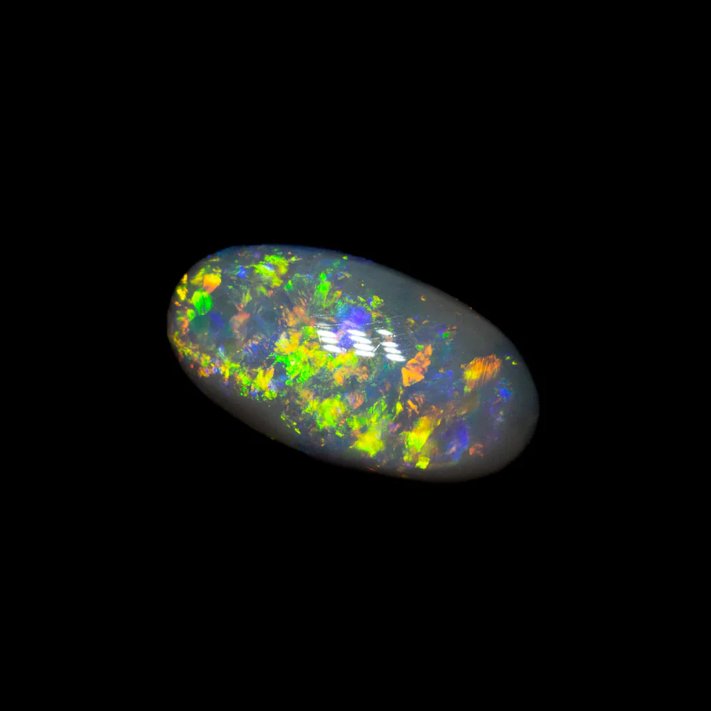 0.64 ct dark opal 8.1x4.4x2.9mm - Image 2