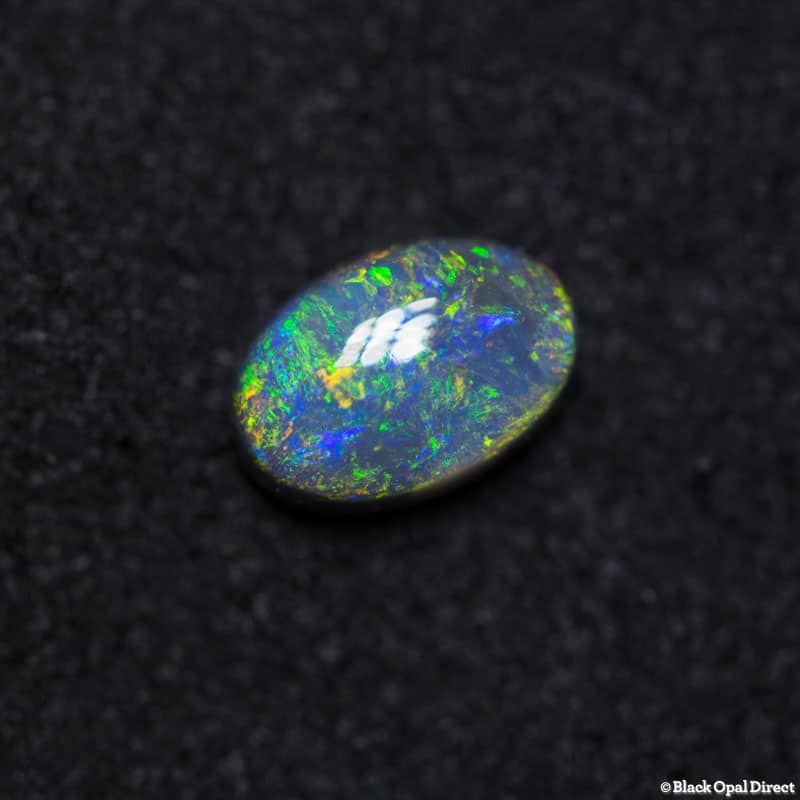 0.65 ct black opal 6.5x4.5x3mm - Image 3
