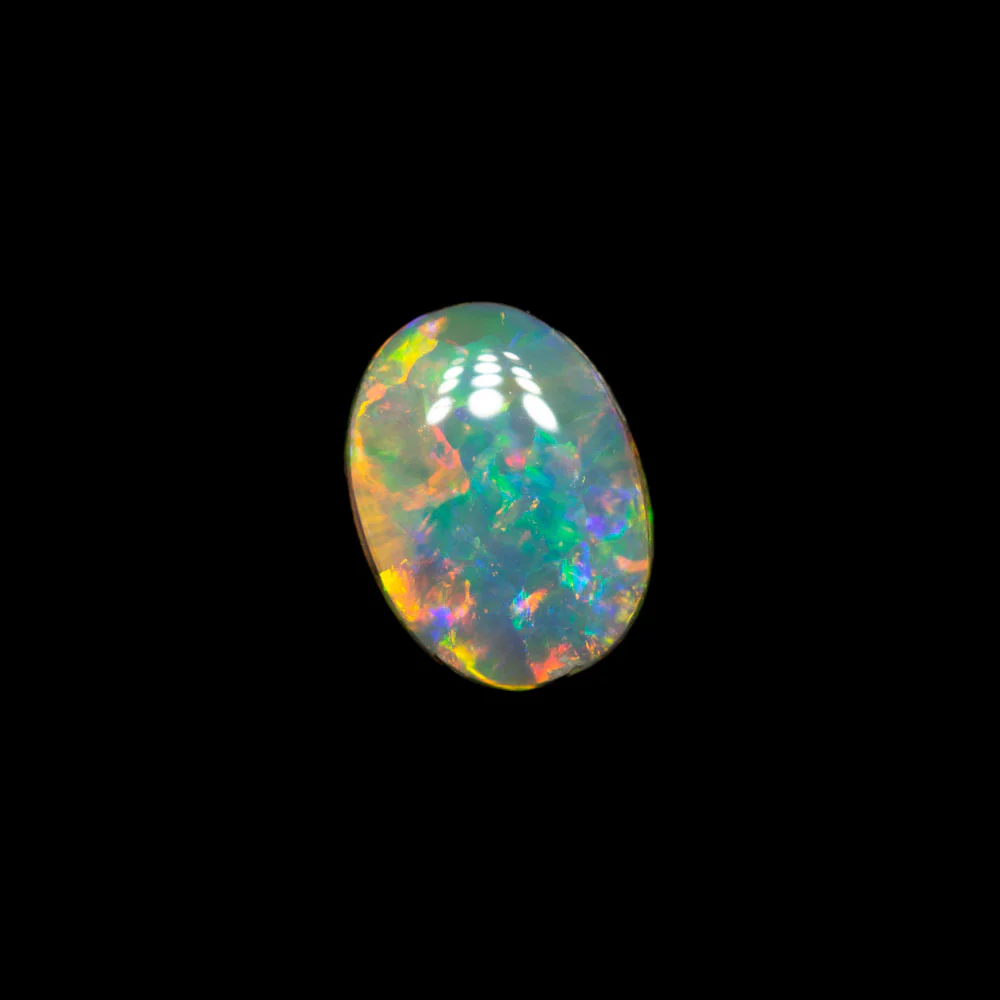 0.65 ct crystal opal 7x5.3x2.5mm - Image 2