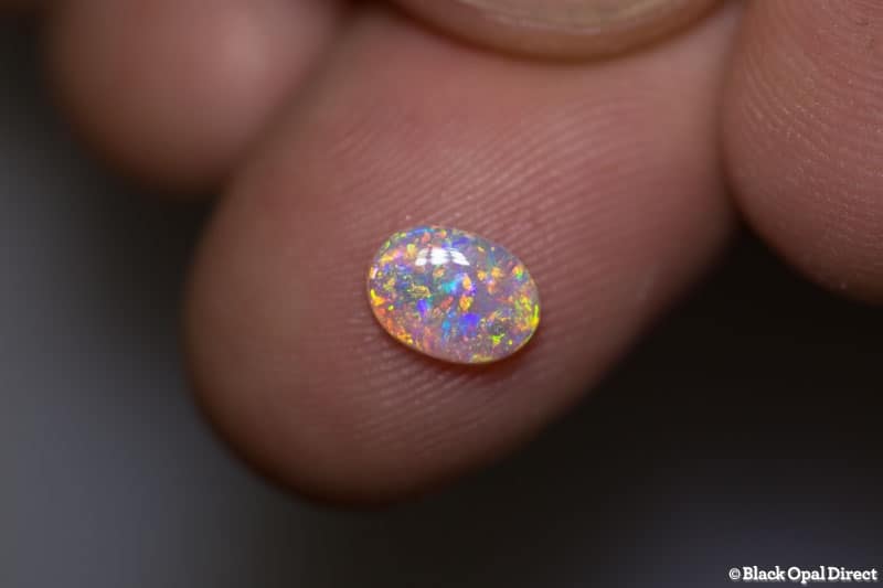 0.65 ct crystal opal 7x5x2mm - Image 2