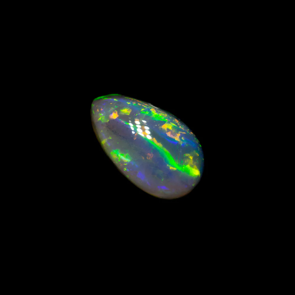 0.65 ct dark opal 6.9x4.2x3.5mm - Image 2