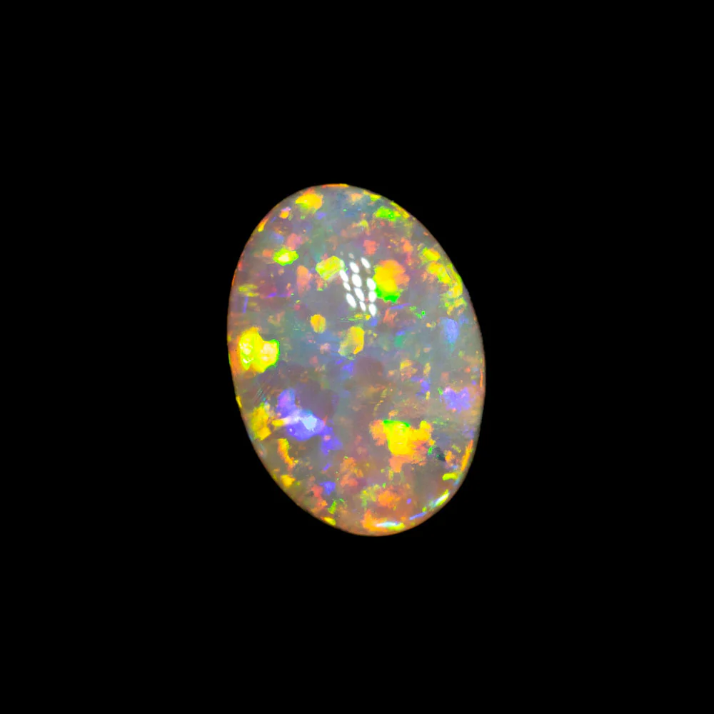 0.66 ct crystal opal 7.2x5.1x2.9mm - Image 2