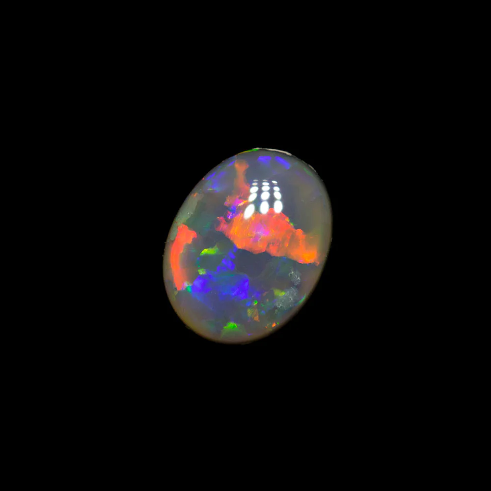 0.66 ct dark opal 6.7x5.2x2.8mm - Image 2