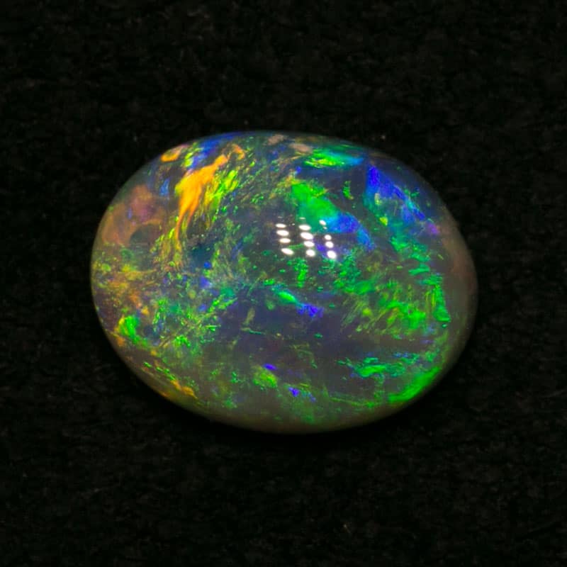 0.68 ct crystal opal 6.5x5x3mm - Image 2
