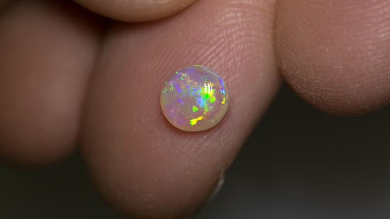 0.68 ct crystal opal 6x6x2.5mm - Image 3