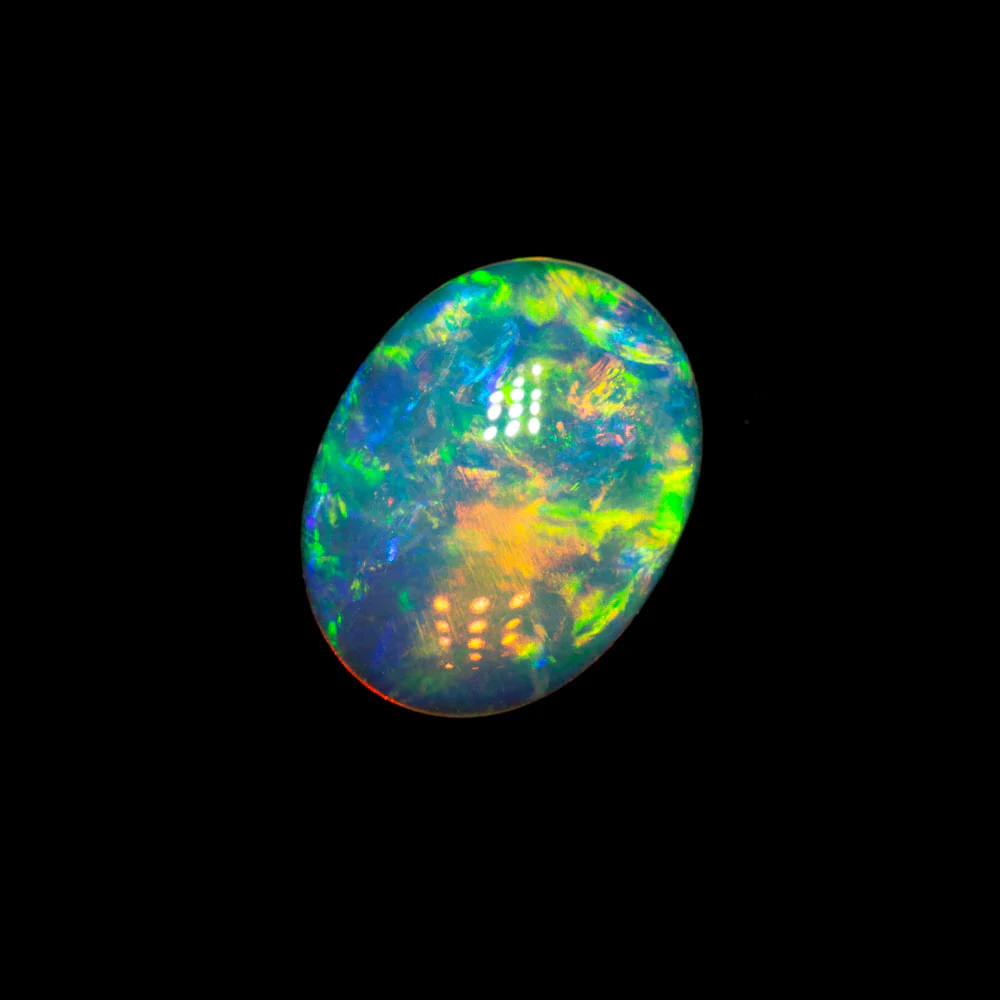 0.68 ct crystal opal 7.8x6x2.3mm - Image 2