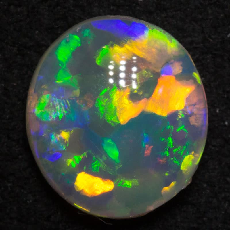 0.68 ct crystal opal 7x6x2.5mm - Image 3