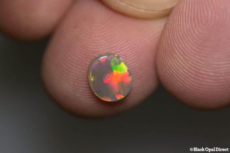 0.68 ct crystal opal 8x7x1.5mm - Image 3