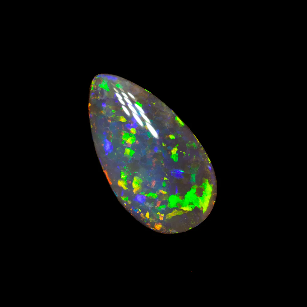 0.69 ct dark opal 9.2x5.1x2.2mm - Image 2