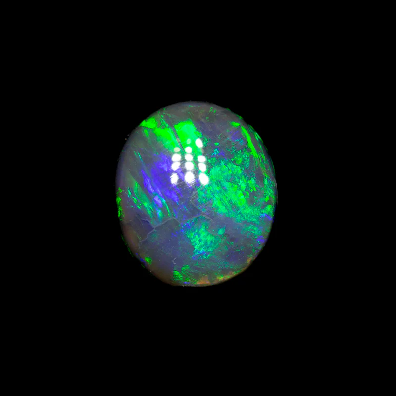 0.70 ct black opal 6.9x6x2.7mm - Image 2