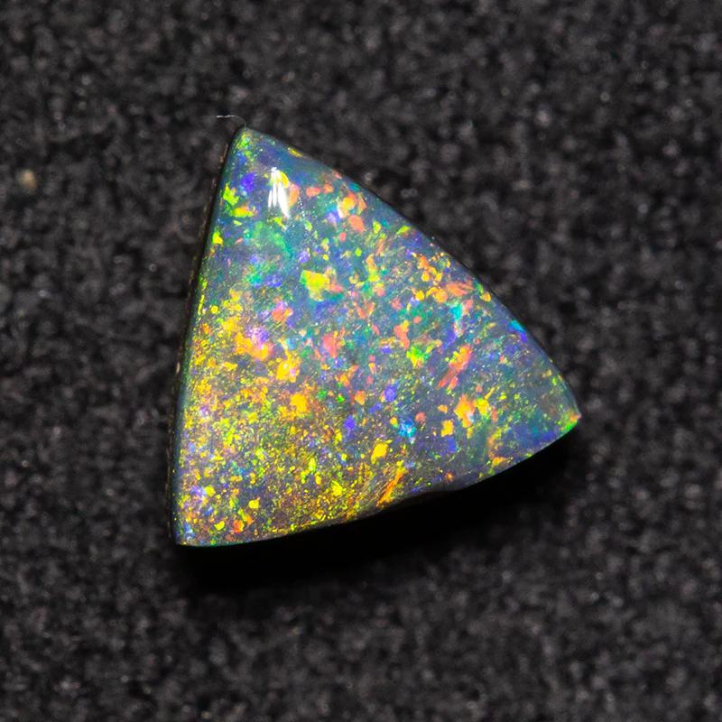 0.70 ct boulder opal 5.8x5.5x3.3mm - Image 2