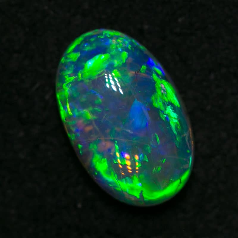 0.70 ct gem double sided crystal opal 7.5x4.5x3mm - Image 5