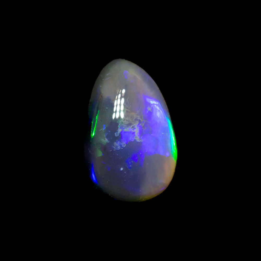 0.71 ct black opal 7.8x5x2.9mm - Image 2