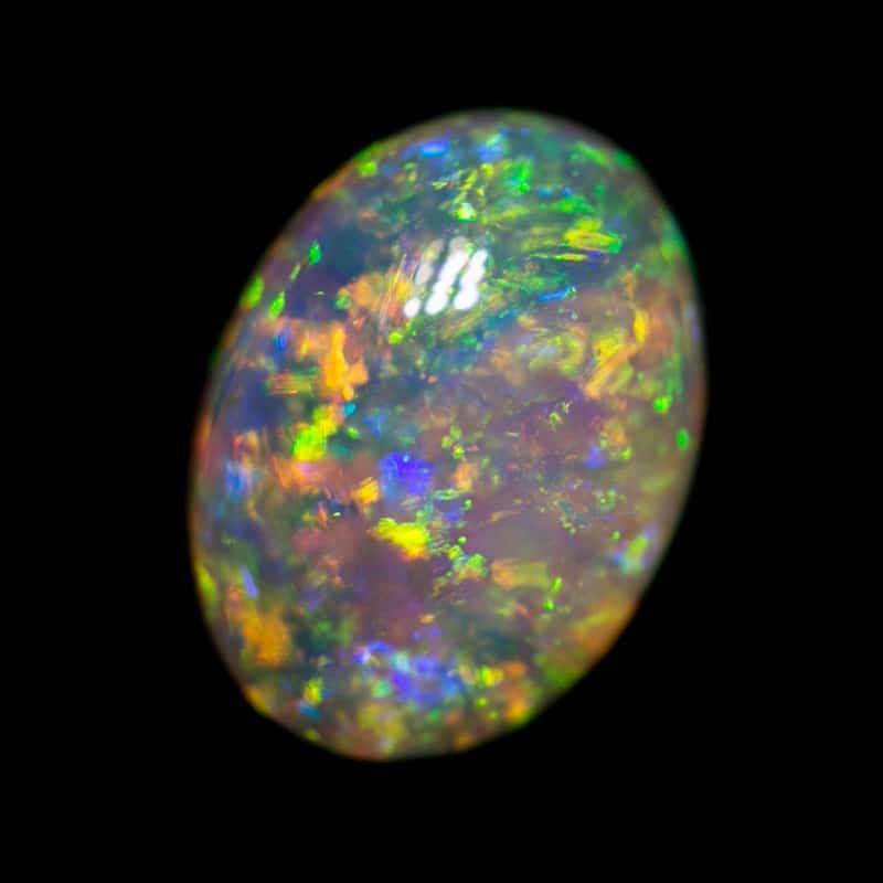 0.71 ct crystal opal 7x5x3mm - Image 2
