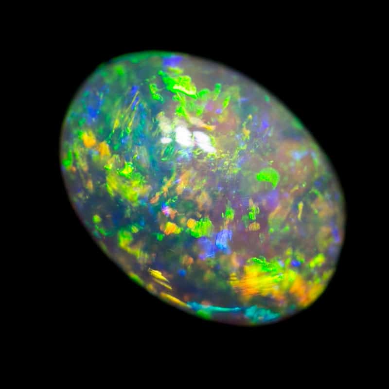 0.71 ct crystal opal 7x5x3mm - Image 3