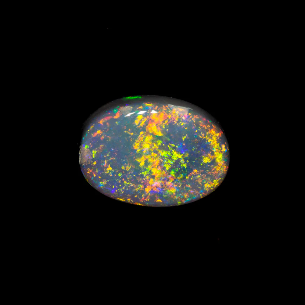 0.71 ct dark opal 7.2x5.1x2.6mm - Image 2