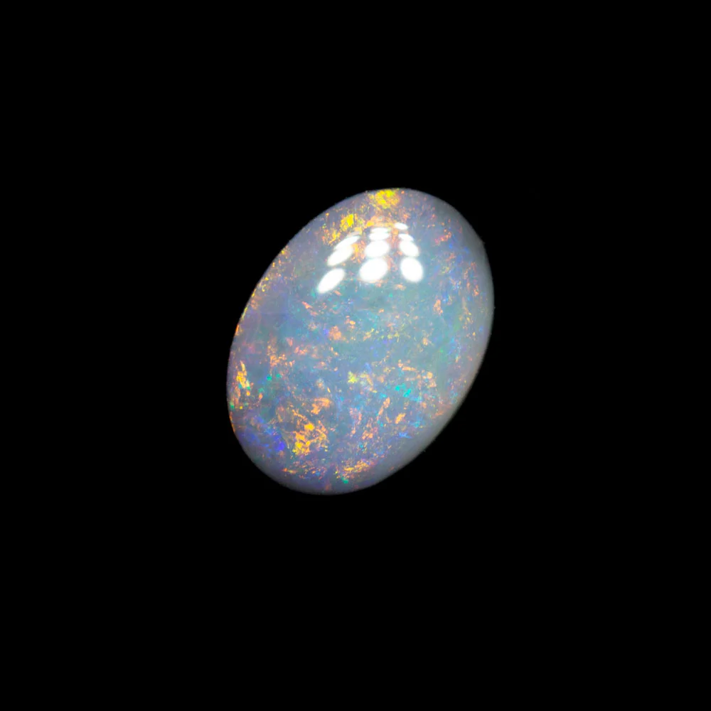 0.71 ct dark opal 7.2x5.2x2.7mm - Image 2