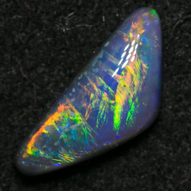 0.72 ct black opal 10x4x3mm - Image 4