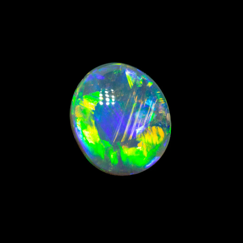 0.72 ct crystal opal 7.2x6.2x2.7mm - Image 2