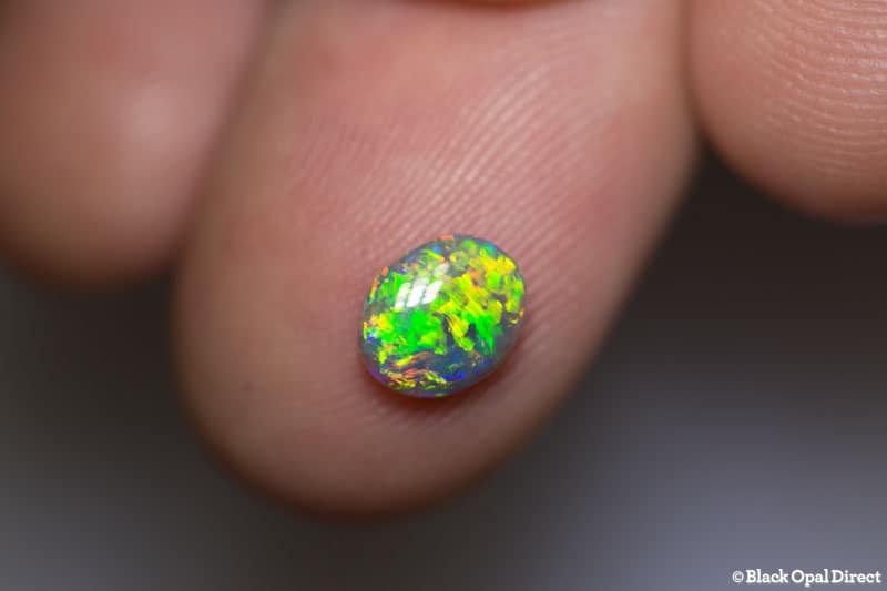 0.72 ct crystal opal 7x6x2.5mm - Image 3
