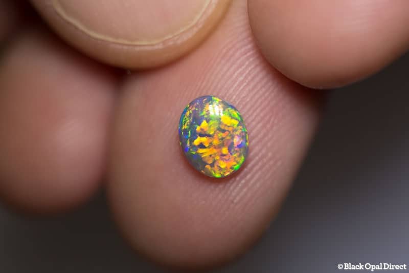 0.72 ct crystal opal 7x6x2.5mm - Image 5