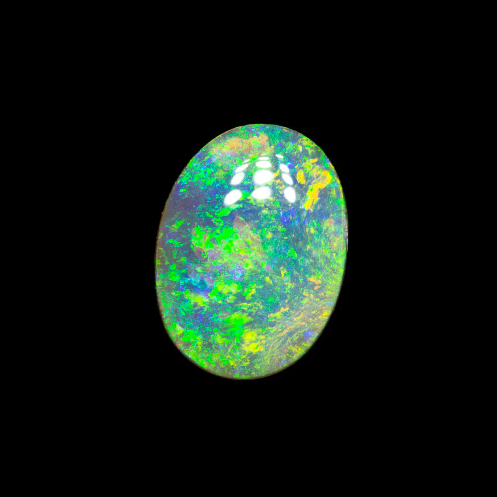 0.72 ct crystal opal 8x6x2.4mm - Image 2