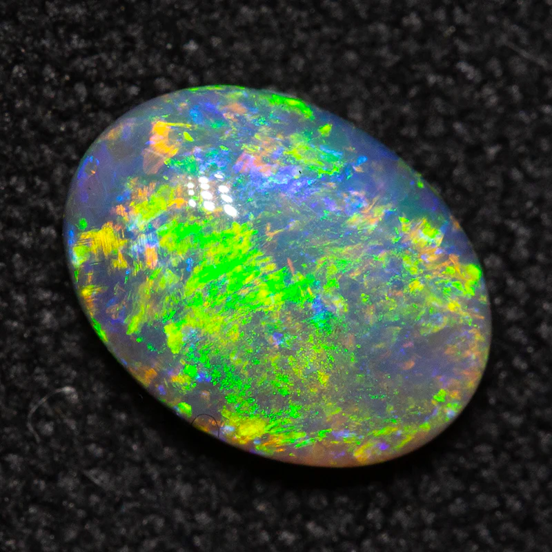 0.72 ct dark opal 7.5x5.6x2.8mm - Image 2