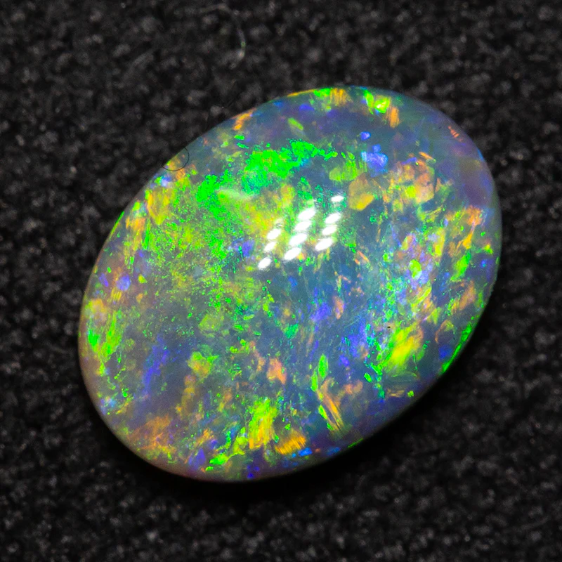 0.72 ct dark opal 7.5x5.6x2.8mm - Image 3