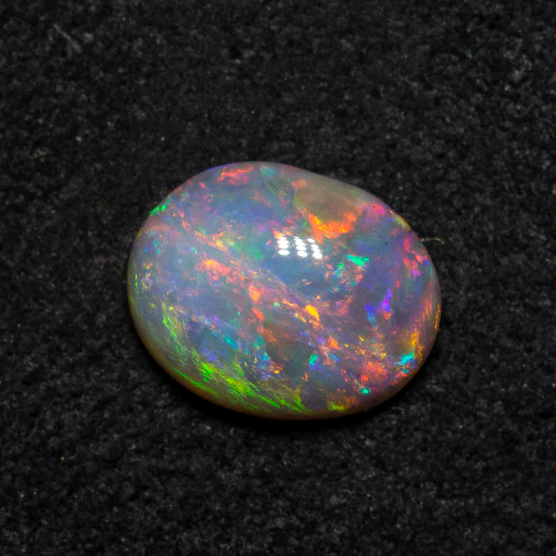 0.72 ct dark opal 7x5.5x3.1mm - Image 3
