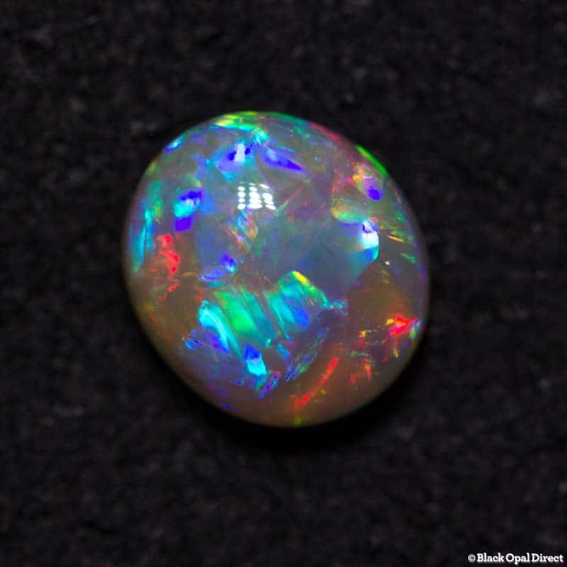 0.72 ct gem crystal opal 6x5.5x3mm - Image 3