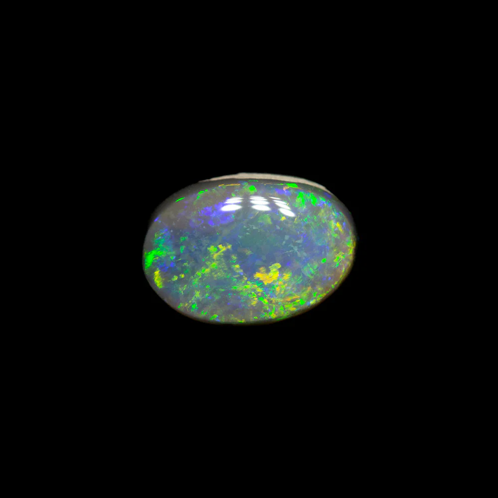 0.74 ct dark opal 7.3x5.1x2.9mm - Image 2