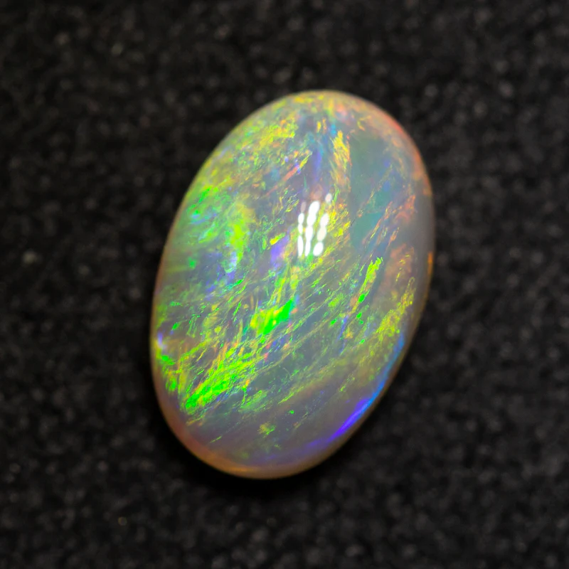 0.74 ct double-sided crystal opal 7.5x5x3.2mm - Image 2