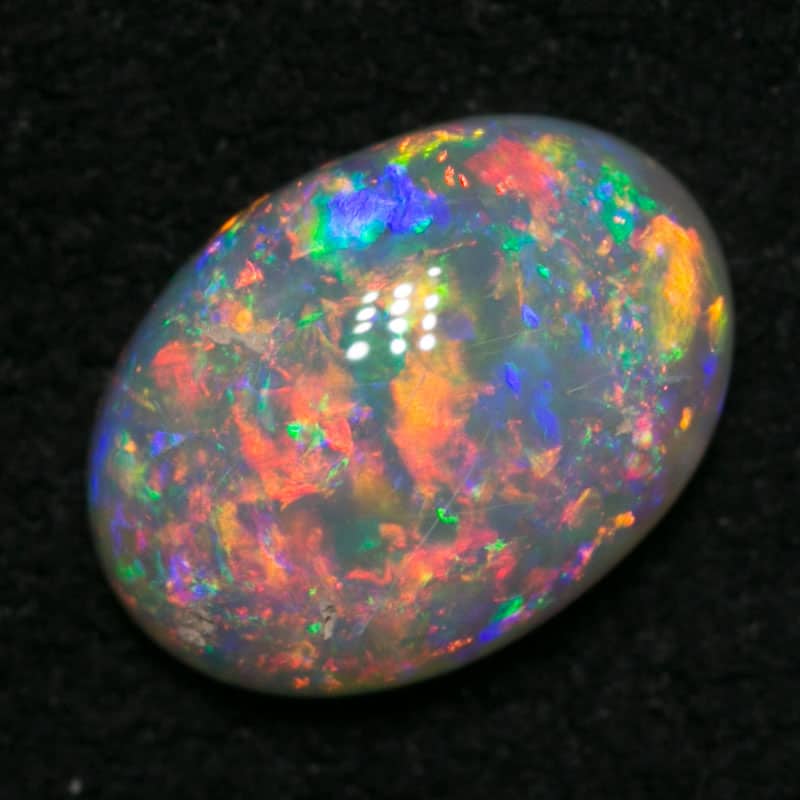 0.75 ct gem crystal opal 8x5x2.5mm - Image 3