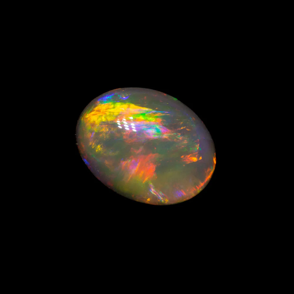 0.76 ct crystal opal 7.1x5.4x3.2mm - Image 2