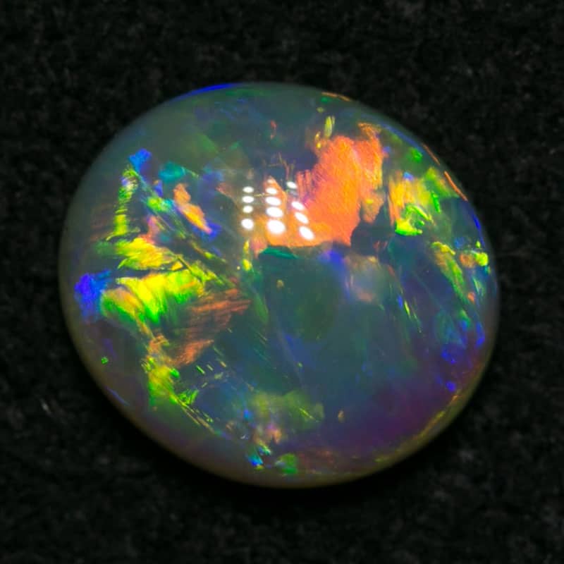 0.76 ct crystal opal 7x6x3mm - Image 4