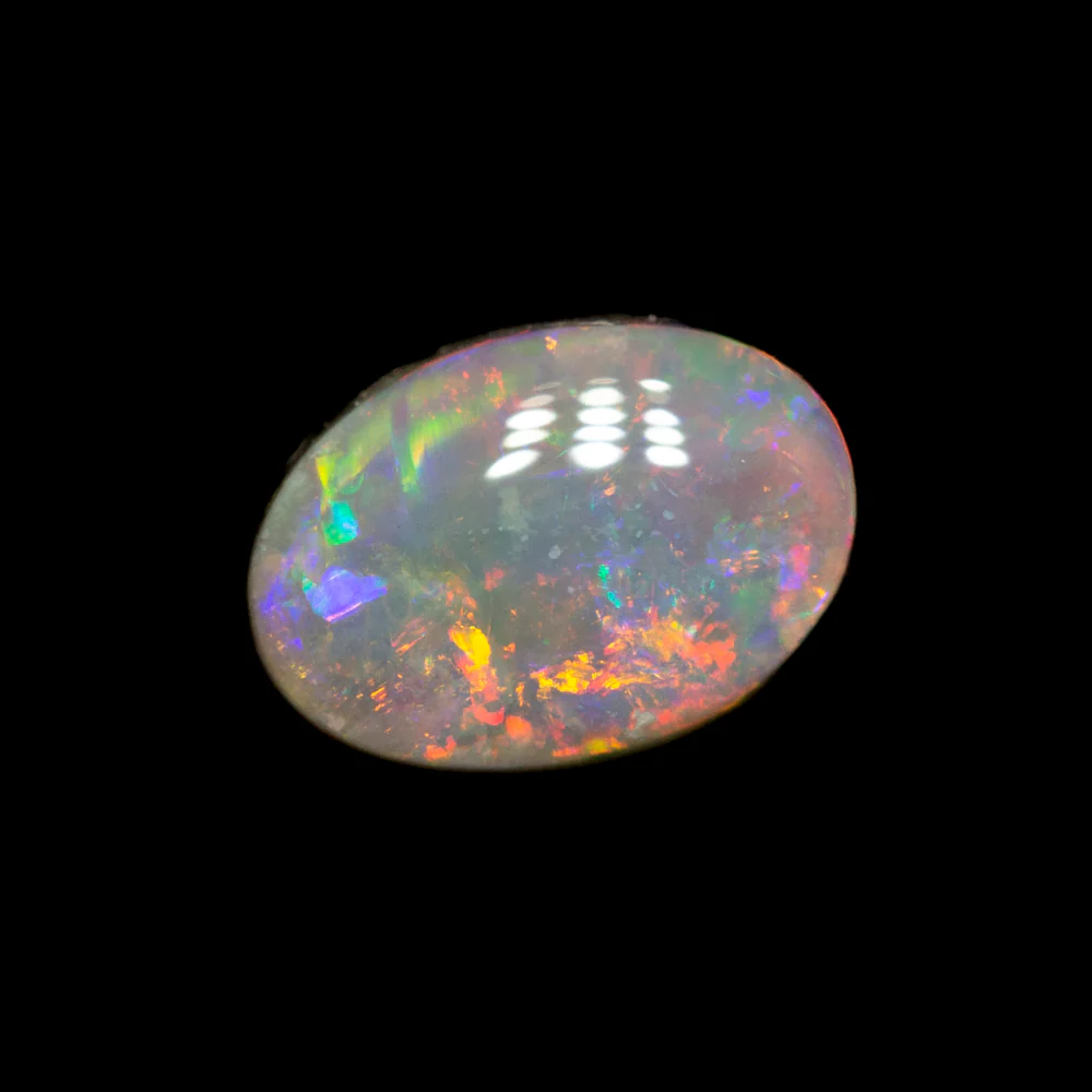 0.76 ct dark opal 7.1x5.1x3mm - Image 2