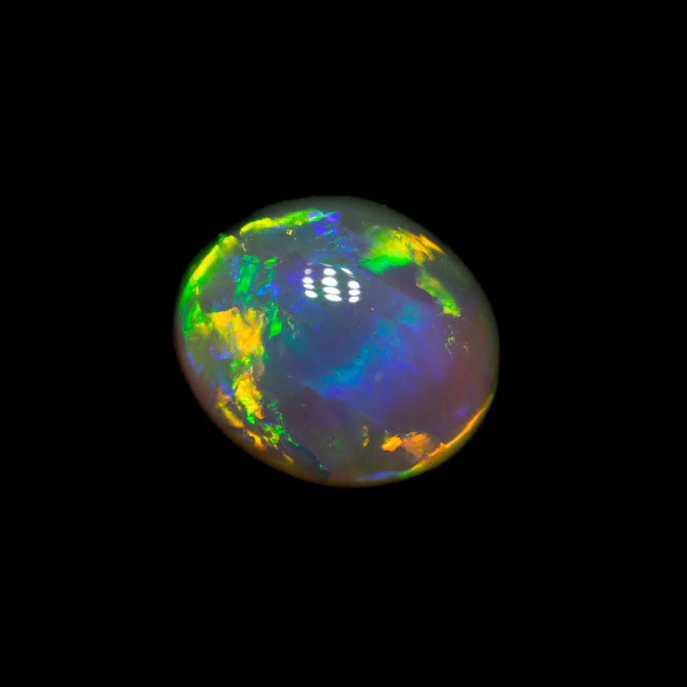 0.77 ct crystal opal 6.5x5.6x3.3mm - Image 2
